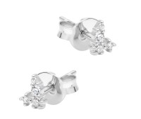 Flower Silver Stud Earring STS-6719